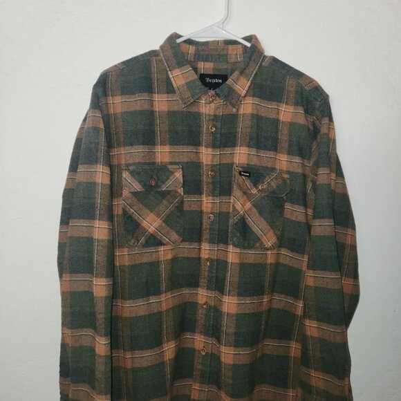 Brixton Men's Flannel Shirt Size Large - Picture 4 of 5